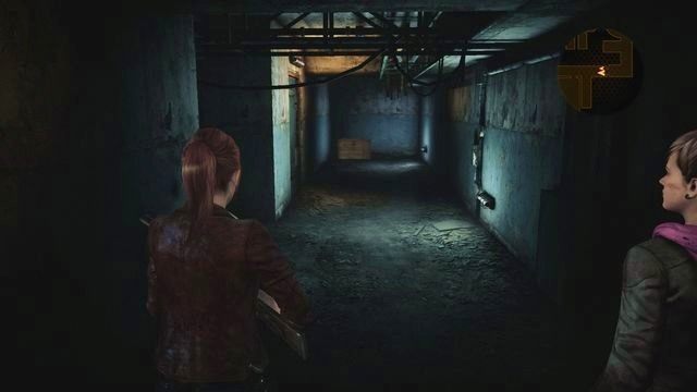 W odnodze z lewej znajdziesz dokument. - Ucieknij z zakładu - włączenie zasilania | Kolonia karna - Claire - Resident Evil: Revelations 2 - Kolonia Karna - poradnik do gry