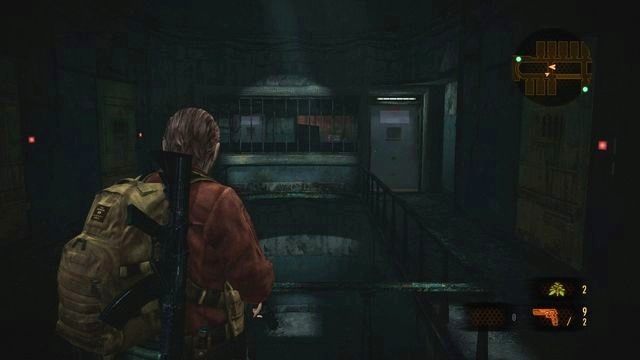 Drzwi do sterowni. - Przejdź przez budynek | Kolonia karna - Barry | Resident Evil Revelations 2 - Resident Evil: Revelations 2 - Kolonia Karna - poradnik do gry