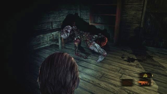 Bądź gotowy do wykonania szybkiego uniku i błyskawicznego odskoczenia od drzwi - Znajdź inną drogę | Kolonia karna - Barry | Resident Evil Revelations 2 - Resident Evil: Revelations 2 - Kolonia Karna - poradnik do gry