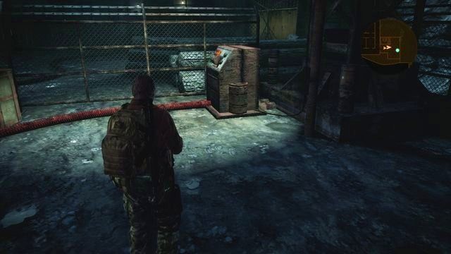 Pociągnięcie za wajchę utoruje Ci dalszą drogę. - Znajdź inną drogę | Kolonia karna - Barry | Resident Evil Revelations 2 - Resident Evil: Revelations 2 - Kolonia Karna - poradnik do gry