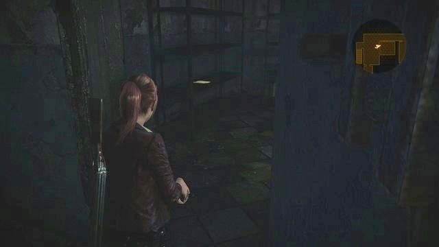 Chwilę po znalezieniu poprzedniego dokumentu dojdziesz do większego pomieszczenia, w którym zza drzwi po prawej stronie wyskoczy dwóch mutantów - Kolonia karna - Claire | Dokumenty | Resident Evil Revelations 2 - Resident Evil: Revelations 2 - Kolonia Karna - poradnik do gry