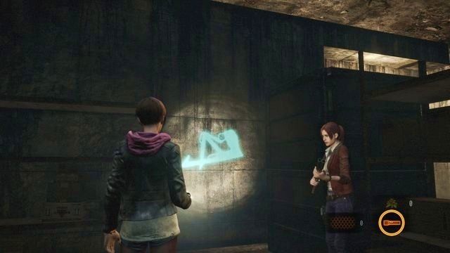 Drugi rysunek odnajdziesz w pomieszczeniu, gdzie przejmujesz sterowanie nad Moirą i znajdujesz łom - Rysunki Kafki (Moira) | Rysunki Kafki i Larwy owadów - Resident Evil: Revelations 2 - Kolonia Karna - poradnik do gry