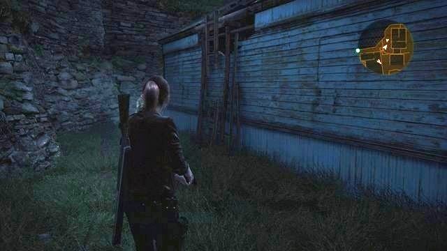 Miejsce, w którym podsadź Moirę. - Znajdź paliwo i akumulator | Kontemplacja - Claire | Resident Evil Revelations 2 - Resident Evil: Revelations 2 - Kolonia Karna - poradnik do gry