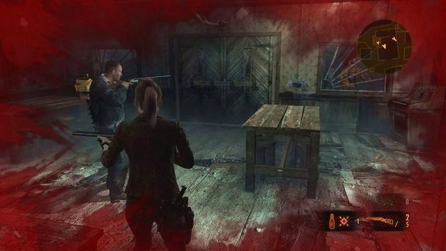 Jak najszybciej odstrzeliwuj przeciwników próbujących wyłamać kraty w oknach. - Wyłącz syrenę | Kontemplacja - Claire | Resident Evil Revelations 2 - Resident Evil: Revelations 2 - Kolonia Karna - poradnik do gry