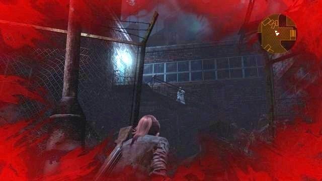 Wejdź do budynku za dziewczynką. - Idź do wieży | Kontemplacja - Claire | Resident Evil Revelations 2 - Resident Evil: Revelations 2 - Kolonia Karna - poradnik do gry