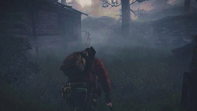 Poczekaj aż wróg przejdzie za róg budynku, a następnie zajdź go od tyłu. - Idź do wieży cz.1 | Kontemplacja - Barry | Resident Evil Revelations 2 - Resident Evil: Revelations 2 - Kolonia Karna - poradnik do gry