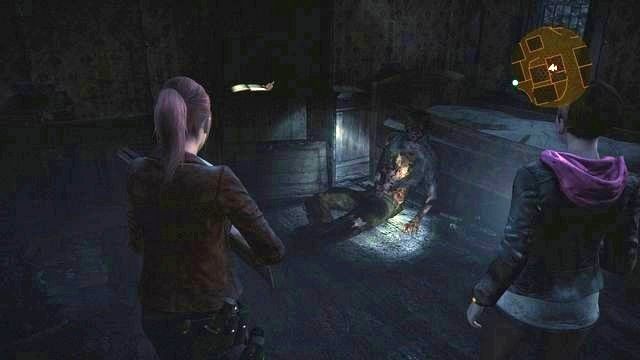 Pierwszy dokument znajdziesz w domku, do którego drzwi otworzy Pedro (przewiercając ścianę) - Kontemplacja - Claire | Dokumenty | Resident Evil Revelations 2 - Resident Evil: Revelations 2 - Kolonia Karna - poradnik do gry