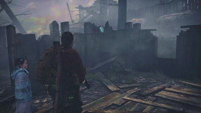 Pierwszy emblemat w częśc Barryego znajdziesz nieopodal miejsca, gdzie, niedługo po rozpoczęciu rozgrywki, spotkasz kilku przeciwnikó chodzących wokół domu (drugie spotkanie w ogóle) - Kontemplacja - Barry | Emblematy wieży | Resident Evil Revelations 2 - Resident Evil: Revelations 2 - Kolonia Karna - poradnik do gry