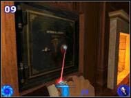 Wejdź po obrotowych schodkach na górę i idź do najbliższych drzwi - Poziom 3 | James Bond 007 NightFire - James Bond 007: NightFire - poradnik do gry