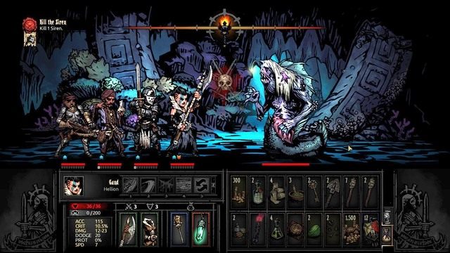 Syrena nie jest tak urodziwa, jak można by mieć nadzieje... - Darkest Dungeon: Jak pokonać bossa Siren? - Darkest Dungeon - poradnik do gry