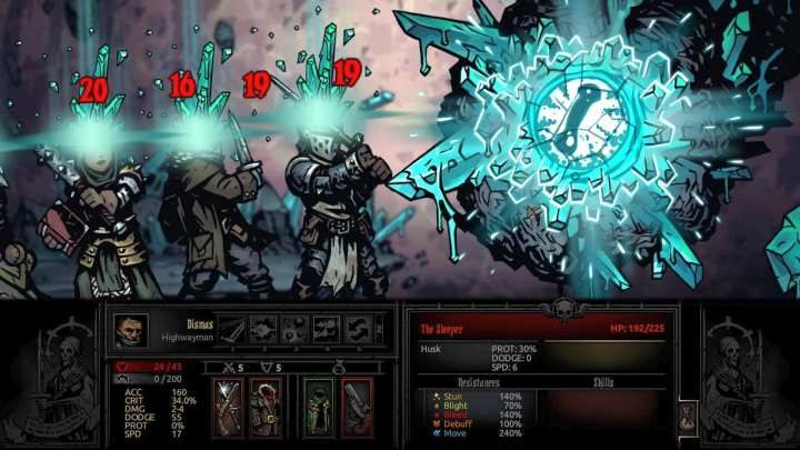 Podczas drugiej fazy liczy się jak najszybsze zadawanie obrażeń. - Darkest Dungeon The Color of Madness: Jak pkonać bossa Fracture / The Sleeper? - Darkest Dungeon - poradnik do gry