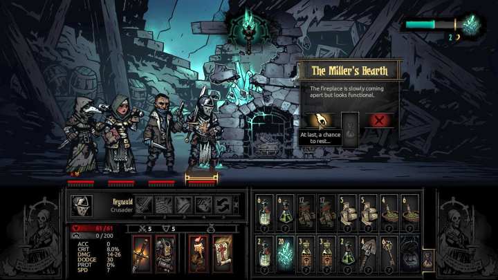 Na misję warto zabrać tyle prowiantu, ile uda ci się udźwignąć. - Darkest Dungeon The Color of Madness: Zalecany prowiant na misje - Darkest Dungeon - poradnik do gry