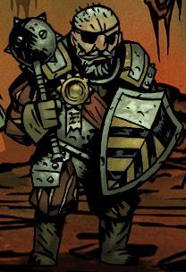 Zbrojny to postać, która najbardziej pasuje do roli typowego tanka, wymieszanego nieco z klasą wspierającą - Darkest Dungeon: Zbrojny (Man-at-Arms) - Klasy bohaterów - Darkest Dungeon - poradnik do gry