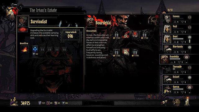 Drzewko rozwoju Survivalist - Darkest Dungeon: Surwiwalistka (Survivalist) - Darkest Dungeon - poradnik do gry