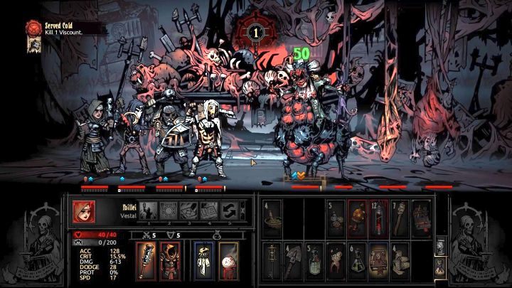 Drugi z trzech głównych bossów dodatku - Wicehrabia. - Darkest Dungeon The Crimson Court: Jak pokonać bossa Wicehrabia? - Darkest Dungeon - poradnik do gry