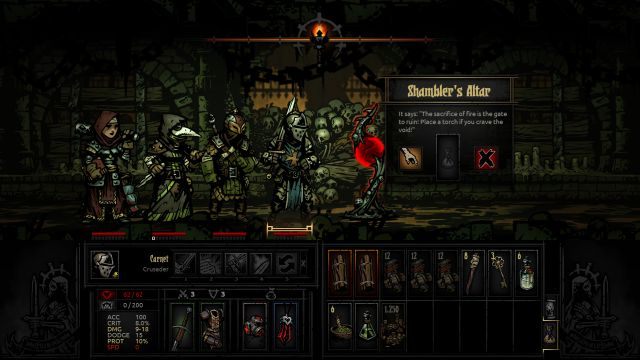 Ołtarz Shamblera to jedna z tych rzeczy, których lepiej nie dotykać, jeśli nie jesteś gotowy. - Darkest Dungeon: Ciekawostki - Podstawowe informacje - Darkest Dungeon - poradnik do gry