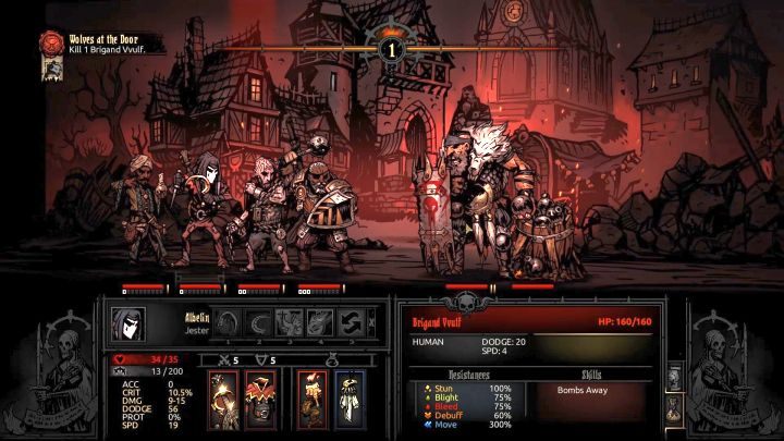 Bandyta Vvulf to kolejny boss powiązany z wydarzeniami. - Darkest Dungeon: Jak pokonać bossa Bandyta Vvulf (Brigand Vvulf)? - Darkest Dungeon - poradnik do gry