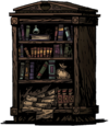 Regał z książkami / Bookshelf - Darkest Dungeon: Ruiny (Ruins) - ciekawostki - Darkest Dungeon - poradnik do gry
