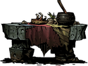 Prowizoryczny Stół / Makeshift Dining Table - Darkest Dungeon: Norowisko (Warrens) - ciekawostki - Darkest Dungeon - poradnik do gry