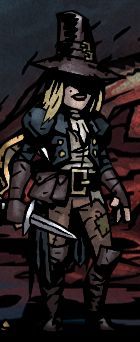 Hiena Cmentarna jest niesamowicie mobilną klasą, która przez cały czas trwania walki przemieszcza się w szeregach drużyny - Darkest Dungeon: Hiena cmentarna (Grave Robber) - Klasy bohaterów - Darkest Dungeon - poradnik do gry