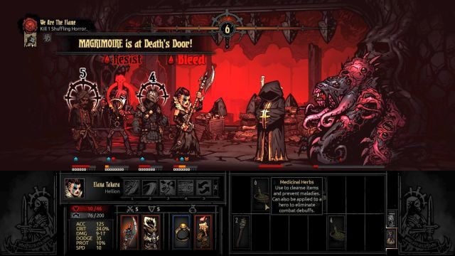 Podobnie jak z Shamblerem, przeciąganie tej walki może się źle skończyć... - Darkest Dungeon: We Are The Flame - Darkest Dungeon - poradnik do gry