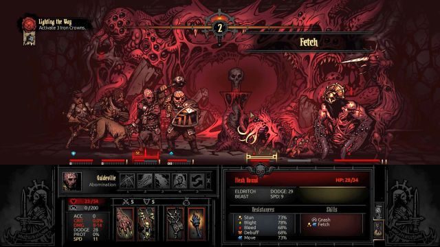 Już sam widok nowych wrogów wzbudza niepokój... - Darkest Dungeon: Lighting the Way - Darkest Dungeon - poradnik do gry
