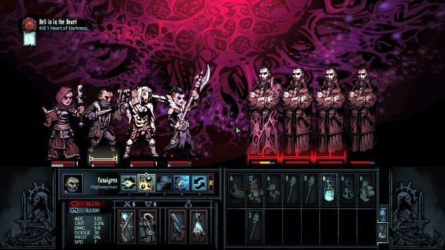 Eliminacja brzydkich kopii zmniejsza punkty zdrowia bossa. - Darkest Dungeon: Hell is in the Heart - Darkest Dungeon - poradnik do gry