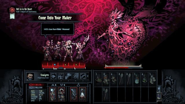 Trzeba pożegnać się z jedną ze swoich postaci... - Darkest Dungeon: Hell is in the Heart - Darkest Dungeon - poradnik do gry