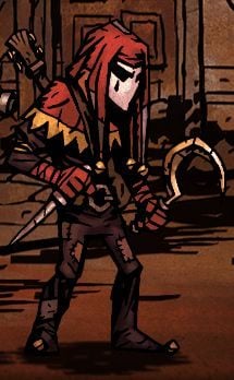 Mistrz relaksacyjnej muzyki i cięcia na kawałki, Jester sprawdza się najlepiej jako wsparcie dla drużyny - Darkest Dungeon: Arlekin (Jester) - Klasy bohaterów - Darkest Dungeon - poradnik do gry