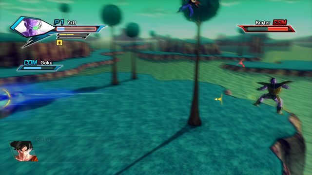 Możesz teraz polatać wokół mapy - uważaj jedynie na wytrzymałość - Time Patrol - Ginyu Force Saga | Kampania - Time Patrol (TP) - Dragon Ball: Xenoverse - poradnik do gry