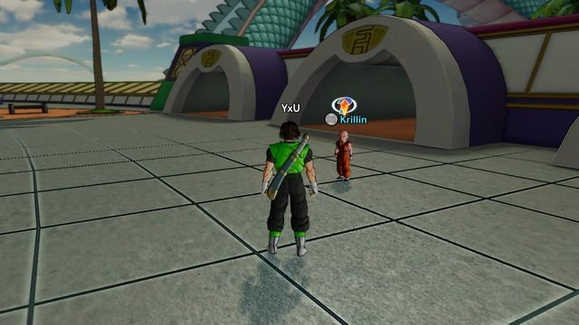 Krillin - jeden z mentorów z ikoną mentora obok imienia - Mentorzy | Umiejętności w Dragon Ball Xenoverse - Dragon Ball: Xenoverse - poradnik do gry