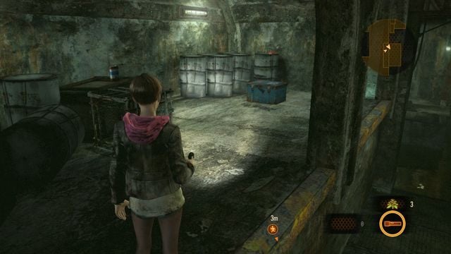 Podsadź Moirę, aby zdobyć rzadkie ulepszenie. - Przedostań się przez ścieki | Wyrok - Claire | Resident Evil Revelations 2 - Resident Evil: Revelations 2 - Kolonia Karna - poradnik do gry