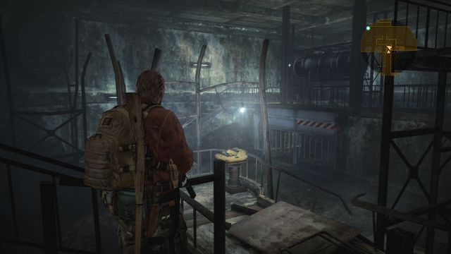 Przechodząc dalej uważaj na pierwszych przeciwników. - Opuść ścieki | Wyrok - Barry | Resident Evil Revelations 2 - Resident Evil: Revelations 2 - Kolonia Karna - poradnik do gry