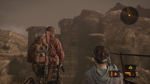 Będąc na samej górze podejdź do zniszczonego torowiska - Wyrok - Barry | Emblematy wieży | Resident Evil Revelations 2 - Resident Evil: Revelations 2 - Kolonia Karna - poradnik do gry