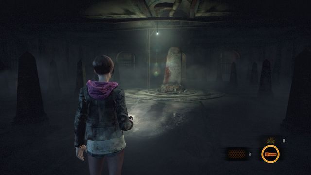 W grobowcu aktywując odpowiednie groby otworzysz zamkniętą bramę. - Idź na wyższy poziom - Grobowiec | Wyrok - Claire | Resident Evil Revelations 2 - Resident Evil: Revelations 2 - Kolonia Karna - poradnik do gry