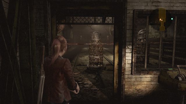 Trafisz do pomieszczenia widocznego na obrazku - Znajdź Neila - Rzeźnia | Wyrok - Claire | Resident Evil Revelations 2 - Resident Evil: Revelations 2 - Kolonia Karna - poradnik do gry