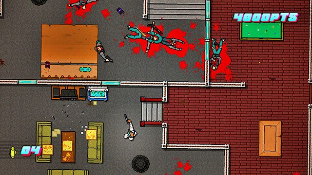 Różnica między pistoletem i strzelbą opiera się na celności - Broń | Na start | Hotline Miami 2 Wrong Number - Hotline Miami 2: Wrong Number - poradnik do gry