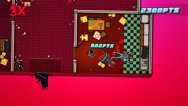 Idź w lewo - Scene 1 - Down Under | Act 1 - Exposition | Hotline Miami 2 Wrong Number - Hotline Miami 2: Wrong Number - poradnik do gry