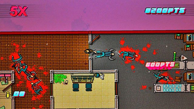 Spójrz w dół - Scene 2 - Homicide | Act 1 - Exposition | Hotline Miami 2 Wrong Number - Hotline Miami 2: Wrong Number - poradnik do gry