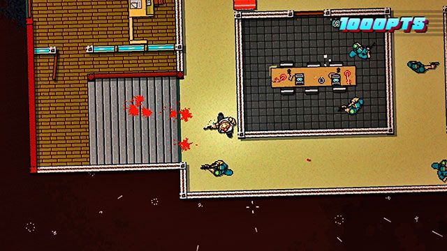 Stań przy schodach i spójrz w górę - Scene 4 - Final Cut | Act 1 - Exposition | Hotline Miami 2 Wrong Number - Hotline Miami 2: Wrong Number - poradnik do gry