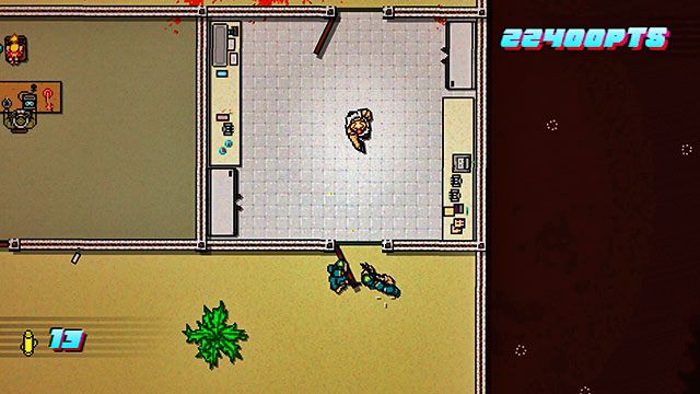 Jeśli wszystko poszło dobrze otrzymasz polecenie wzięcia kluczy - Scene 4 - Final Cut | Act 1 - Exposition | Hotline Miami 2 Wrong Number - Hotline Miami 2: Wrong Number - poradnik do gry