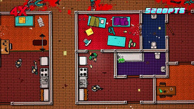 Wyjdź na korytarz i idź w prawo - Scene 6 - Moving Up | Act 2 - Rising | Hotline Miami 2 Wrong Number - Hotline Miami 2: Wrong Number - poradnik do gry