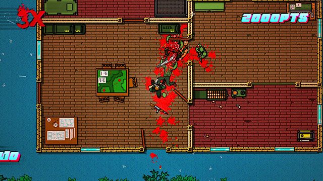 Nie wszyscy zareagują na strzelaninę - Scene 9 - Ambush | Act 3 - Climax | Hotline Miami 2 Wrong Number - Hotline Miami 2: Wrong Number - poradnik do gry