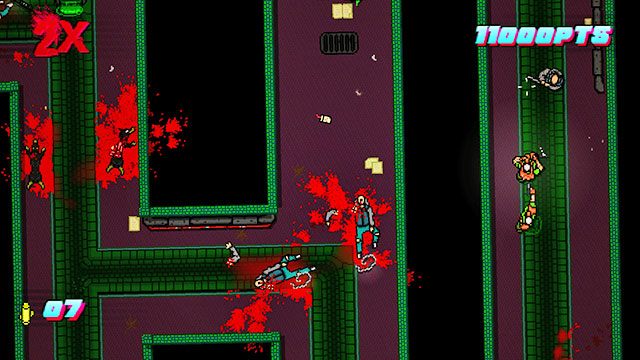 Idź na górę - Scene 10 - Into the Pit | Act 3 - Climax | Hotline Miami 2 Wrong Number - Hotline Miami 2: Wrong Number - poradnik do gry