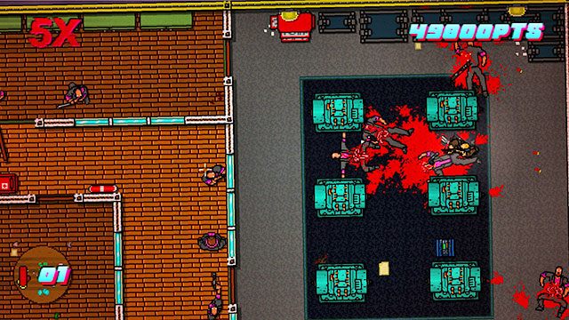 Po zabójstwie zajmij się górnym pomieszczeniem - Scene 11 - Dead Ahead | Act 3 - Climax | Hotline Miami 2 Wrong Number - Hotline Miami 2: Wrong Number - poradnik do gry