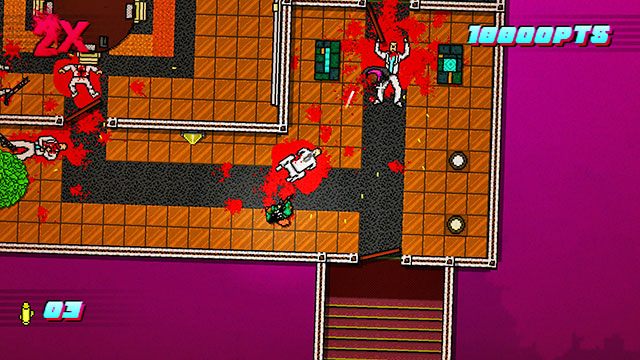 Wróć do pokoju ze stołem - Scene 12 - Death Wish | Act 3 - Climax | Hotline Miami 2 Wrong Number - Hotline Miami 2: Wrong Number - poradnik do gry