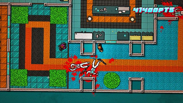 Po fakcie zbliż się do drzwi - Scene 12 - Death Wish | Act 3 - Climax | Hotline Miami 2 Wrong Number - Hotline Miami 2: Wrong Number - poradnik do gry