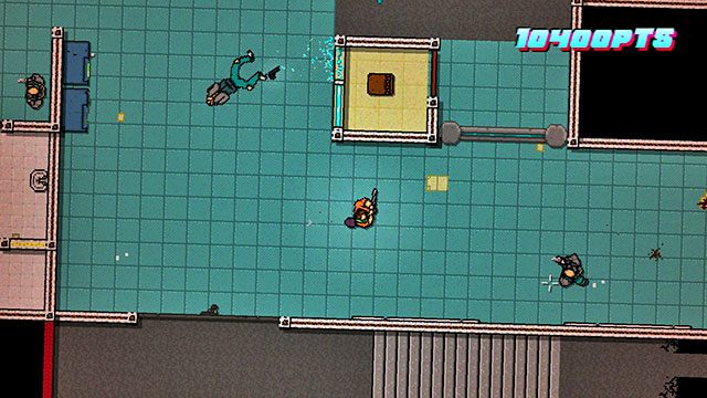 Kolejna dwójka stoi po lewej - Scene 13 - Subway | Act 4 - Falling | Hotline Miami 2 Wrong Number - Hotline Miami 2: Wrong Number - poradnik do gry