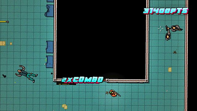 Ostatnią dwójke znajdziesz na górze po prawej - Scene 13 - Subway | Act 4 - Falling | Hotline Miami 2 Wrong Number - Hotline Miami 2: Wrong Number - poradnik do gry