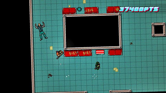Po walce wyjdź z metra - Scene 13 - Subway | Act 4 - Falling | Hotline Miami 2 Wrong Number - Hotline Miami 2: Wrong Number - poradnik do gry
